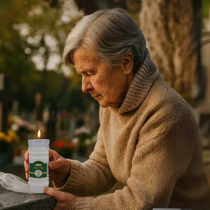 Wkłady do Zniczy Rewelacyjne na Upały Parafinowe 3dni x15 Długopalące do72h