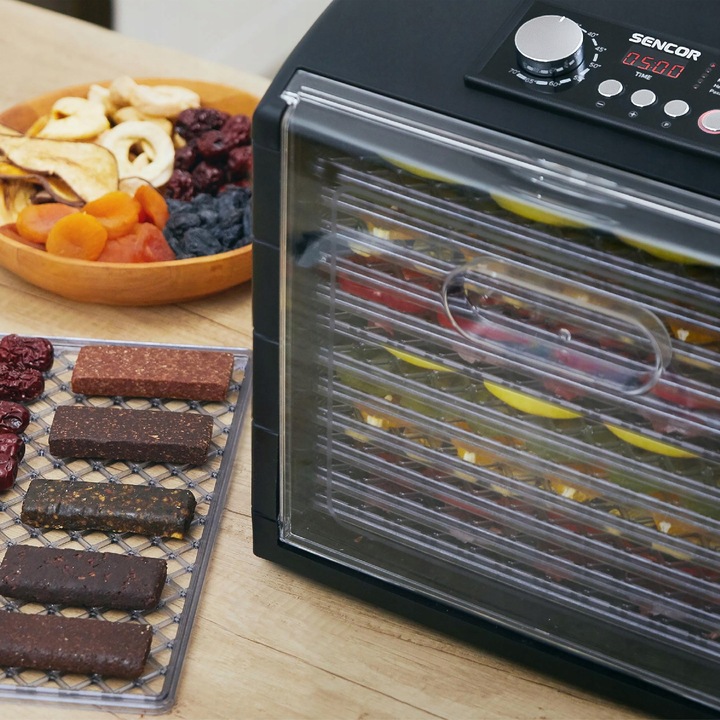 Suszarka Spożywcza do Żywności Sencor SFD 6600BK