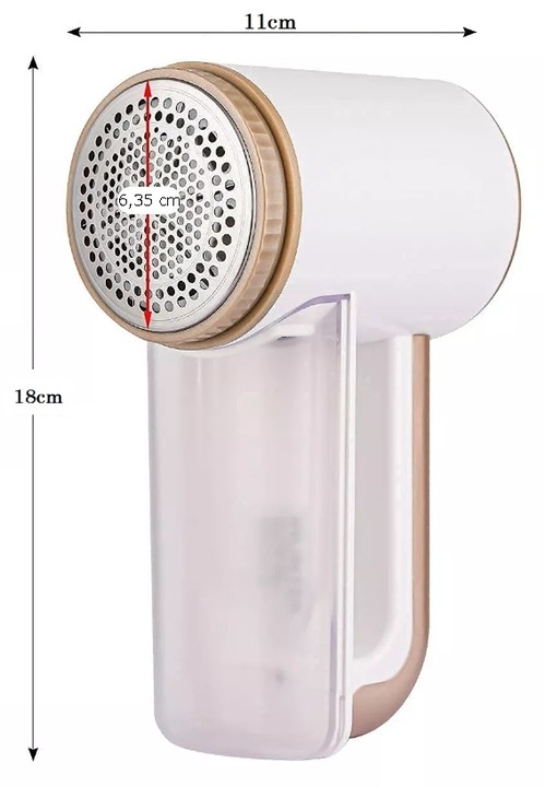 DUŻA MOCNA GOLARKA DO UBRAŃ 2000mAh 6 OSTRZY 5 WAT WYŚWIETLACZ LCD + KABEL