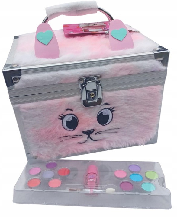 Kosmetyczka walizka dziecięca z produktami do makijażu I Love My Style 290