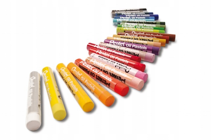 PASTELE OLEJOWE OLEJNE 25 KOLORÓW PHN25 PENTEL