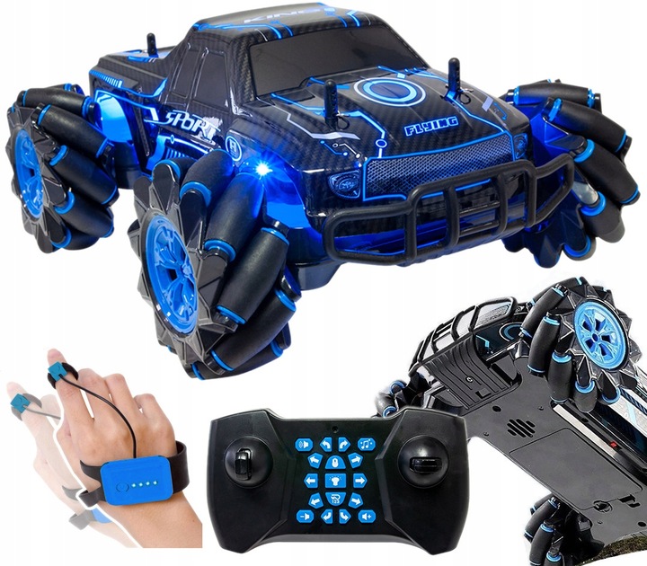 Samochód Akrobata SPORT Flying 4x4 z Pilotem RC 2.4GHz