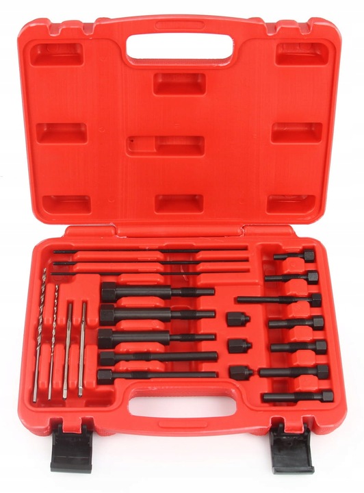 ZESTAW DO WYCIĄGANIA DEMONTAZU URWANYCH ŻARNIKÓW ŚWIEC ŻAROWYCH 22 EL