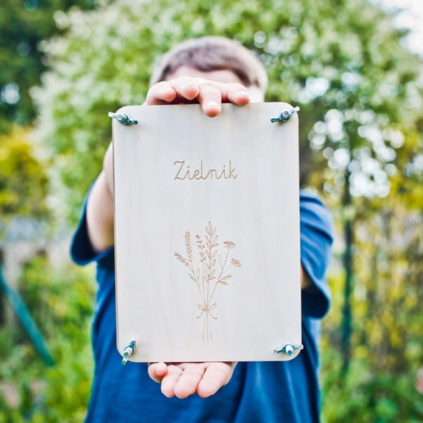 Zielnik Praska botaniczna do suszenia kwiatów ziół liści i roślin 21x15