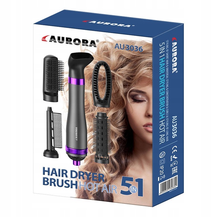 SUSZARKO-LOKÓWKA LOKOSUSZARKA 1000W REGULOWANA OBROTOWA PODRÓŻNA 5 KOŃCÓWEK