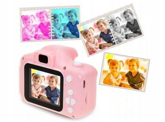 Aparat cyfrowy MVK Digital Camera różowy