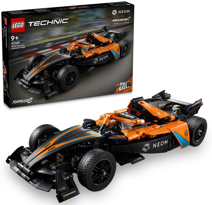 LEGO 42169 Technic NEOM McLaren Formula E Race Car