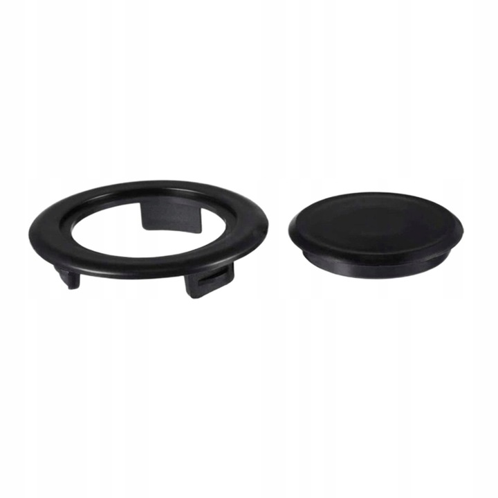 Patio Table Umbrella Hole Ring and Cap Set Umbrella Hole Ring Plug Black