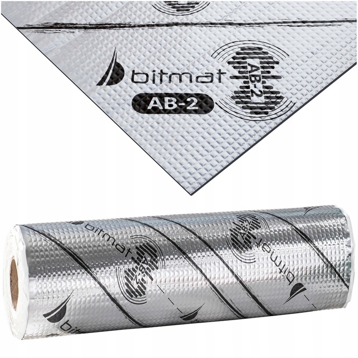 MATA WYGŁUSZAJĄCA BUTYLOWA BITUMICZNA 100x50 cm z klejem redukcja wibracji