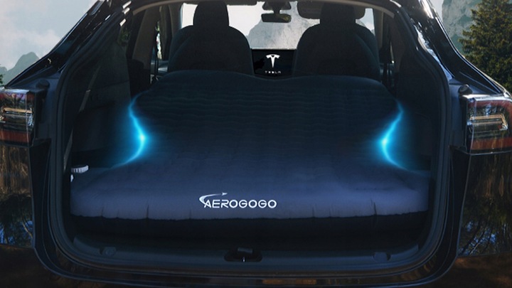 AEROGOGO GC2-01 MATERAC samopompujący się do samochodu Tesla model Y 2 os.