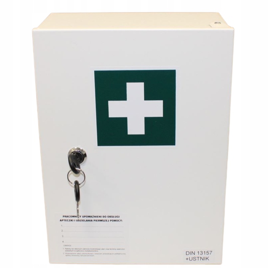 Apteczka Zakładowa Biurowa Domowa Ścienna Wisząca
