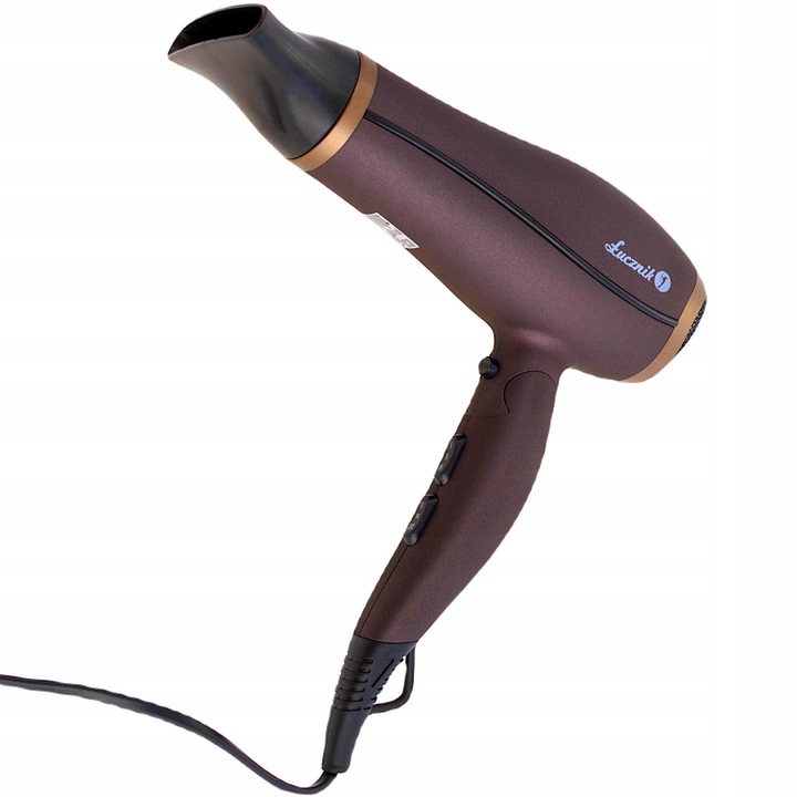 Suszarka do włosów z jonizacją z dyfuzorem składana turystyczna mocna 2200W