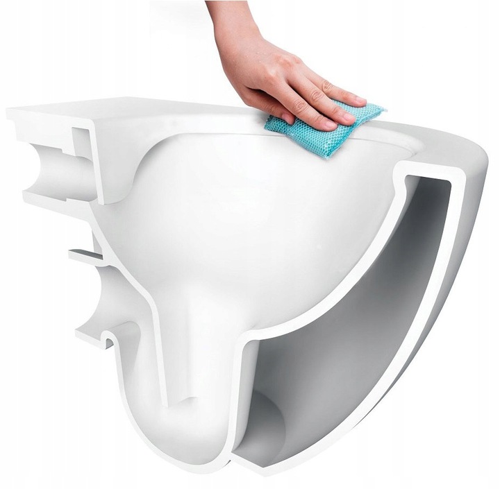 PRZYCISK DO SPŁUCZKI WC Cersanit CHROM POŁYSK M10 Przycisk Spłukujący WC