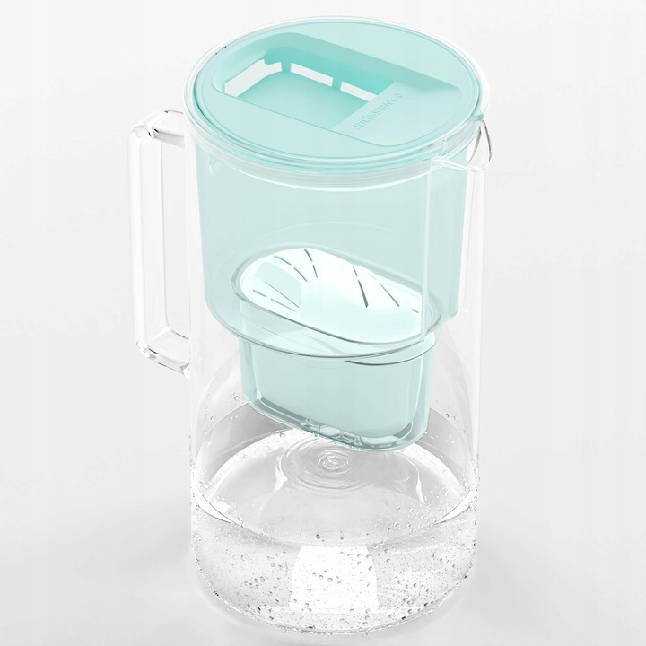 Dzbanek filtrujący szklany Wessper aquamax 3l + 10x Filtr Wessper aquamax