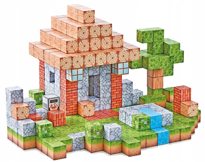 KLOCKI MAGNETYCZNE ZESTAW KONSTRUKCYJNY XXL CEGIEŁKI DLA DZIECKA DORIS