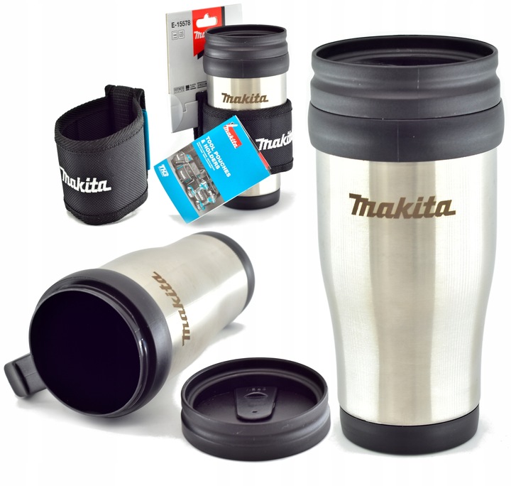 Kubek Termiczny Makita Z Uchwytem E-15578 400ml termos STALOWY