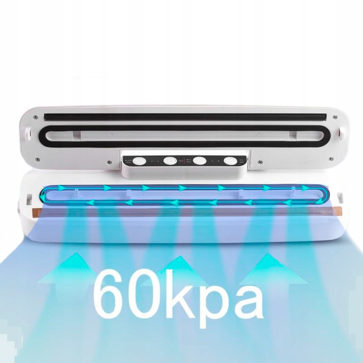 ZGRZEWARKA PRÓŻNIOWA DO ŻYWNOŚCI PAKOWARKA O MOCY 90W + ZESTAW WORKÓW XXL