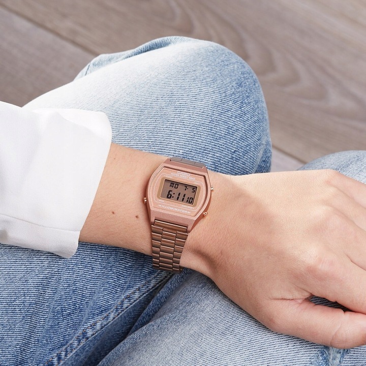 Zegarek Damski Elektroniczny Oryginalny Vintage Retro Pudełko