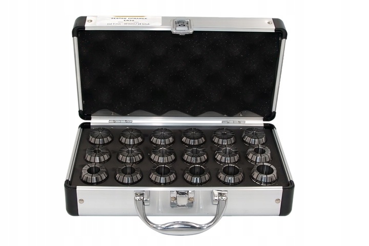 Zestaw tulejek zaciskowych ER32 (3-20 mm)