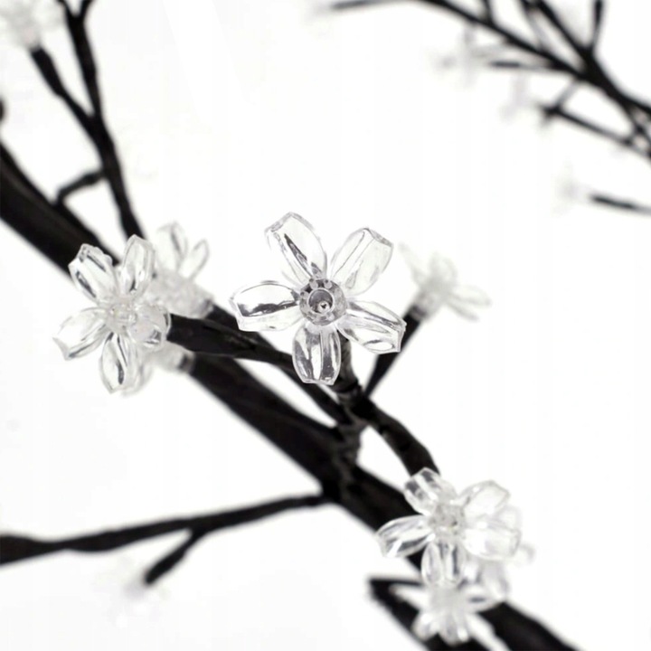 DRZEWKO ŚWIECĄCE 220 CM ŚWIĄTECZNE LAMPKI LED