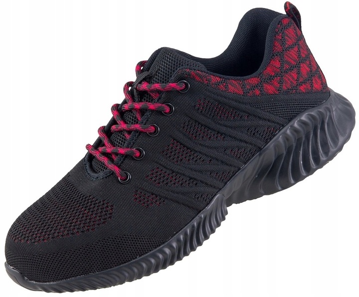 Buty Robocze Półbuty BHP Sportowe S1 Z Noskiem Lekkie Przewiewne Wygodne 44