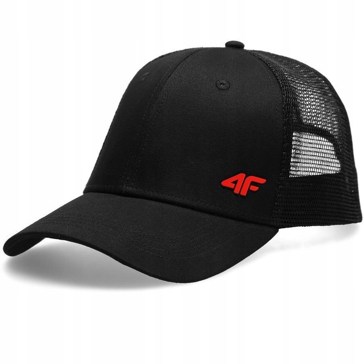 CZAPKA Z DASZKIEM MĘSKA DAMSKA 4F BEJSBOLÓWKA Z SIATECZKĄ TRUCKERKA
