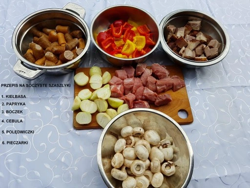 Zestaw do szaszłyków z napędem elektrycznym 5szpad