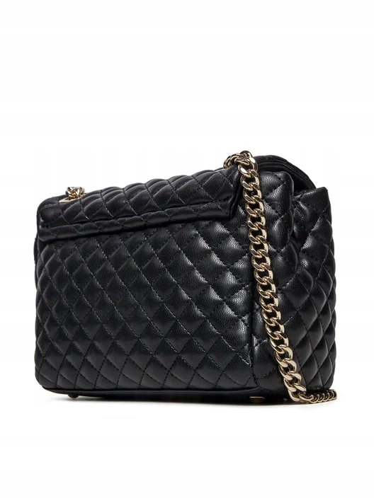 Guess Torebka Damska mała pikowana listonoszka HWEQG9 54121 Czarna