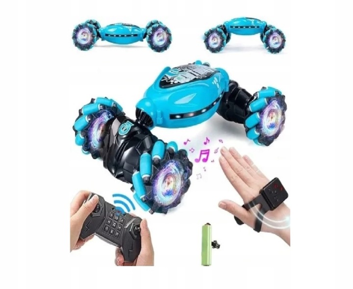 SAMOCHÓD ZDALNIE STEROWANY GESTAMI RĘKI 4 WD 2,4 GHZ