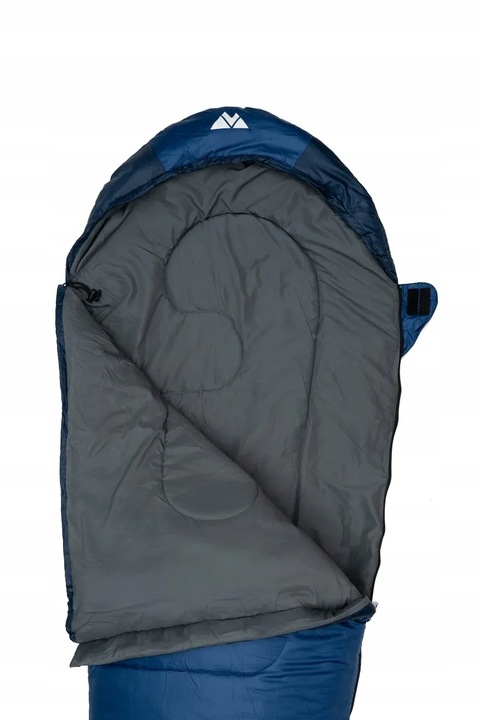 Śpiwór Volven TRAVELLER-NIEBIESKI prawy