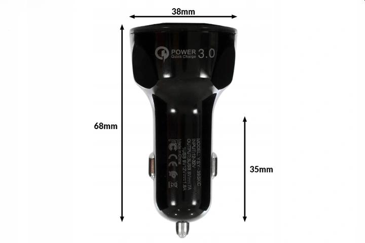Ładowarka Samochodowa USB do Telefonu Tableta