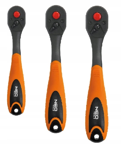 NEO 08-514 Grzechotka odgięta 1/4" 150 mm