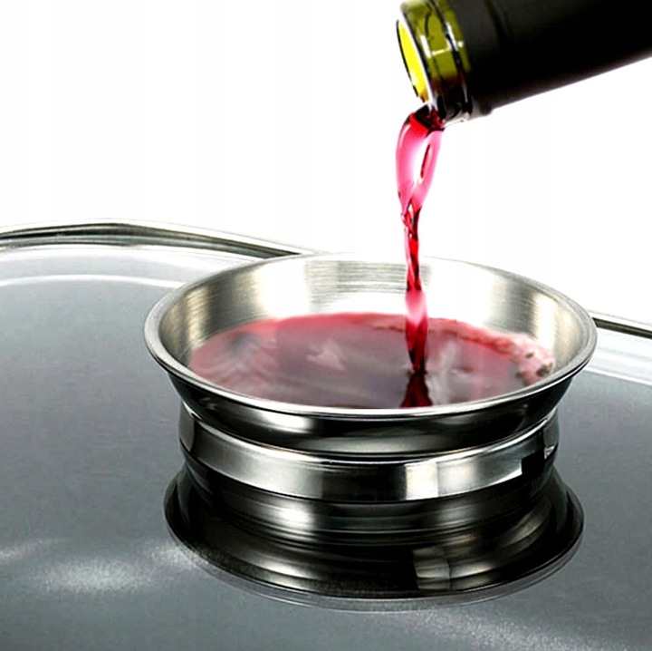 ZESTAW GARNKÓW MARMUROWYCH INDUKCJA GAZ GARNKI KOMPLET PATELNIA 17 EL.