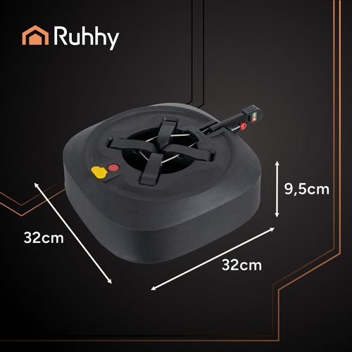 Stojak pod choinkę samozaciskowy, stabilna podstawka do żywej choinki Ruhhy