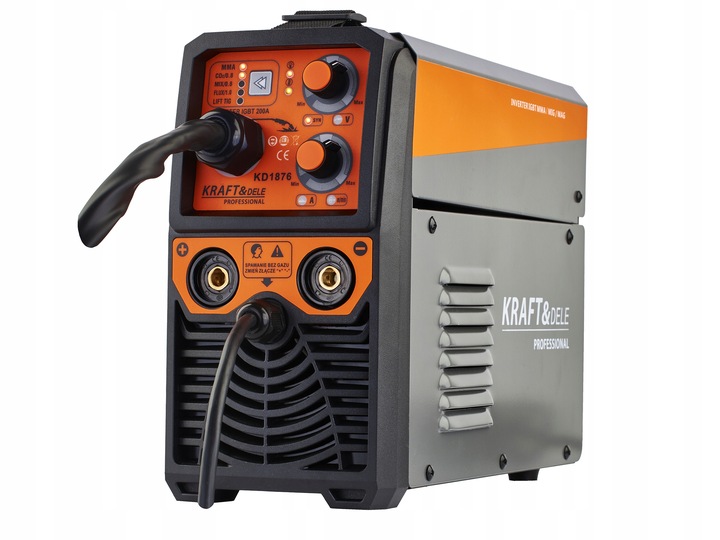 SPAWARKA INWERTOROWA MIGOMAT MIG MAG MMA TIG 200 A FLUX IGBT + GRATIS DRUT