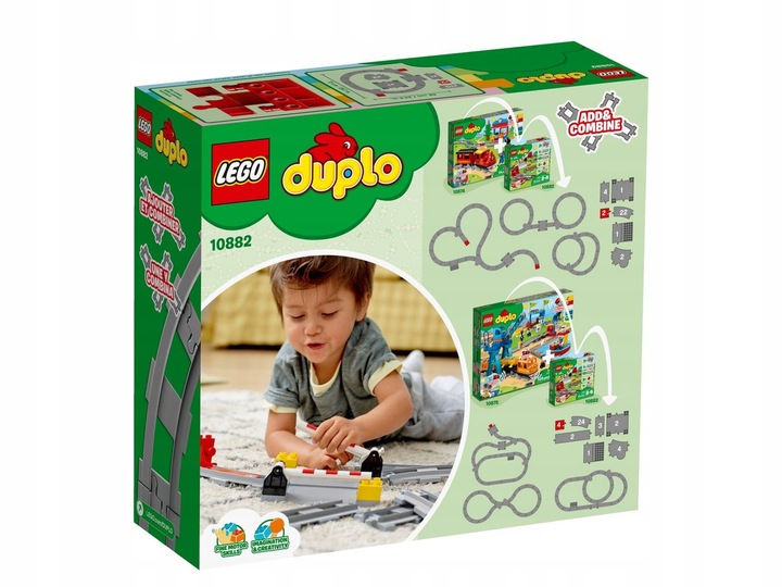 LEGO Duplo 10872 Tory kolejowe i wiadukt Prezent