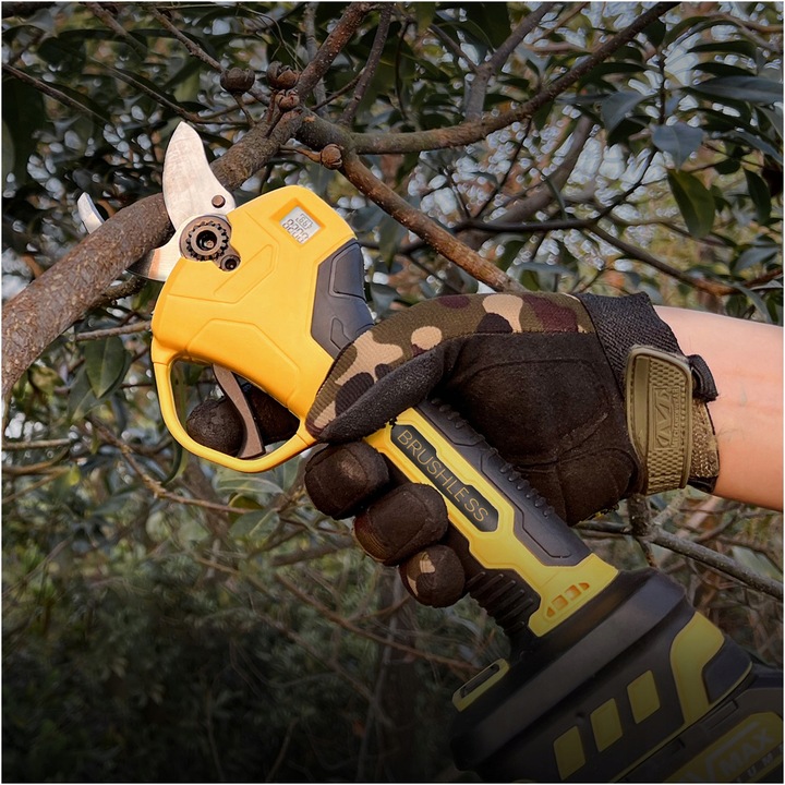 SEKATOR AKUMULATOROWY ELEKTRYCZNY NOŻYCE SEKATOR OGRODOWY MOCNY 2x 24V