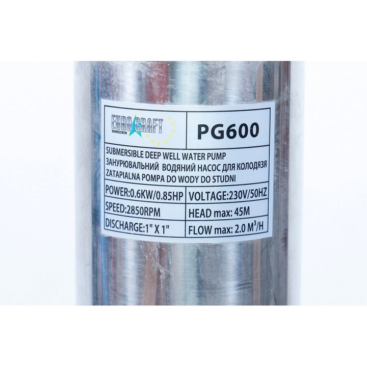 POMPA GŁĘBINOWA DO WODY CZYSTEJ STUDNI ODWIERTU MOCNA WYDAJNA ŚRUBOWA 45M