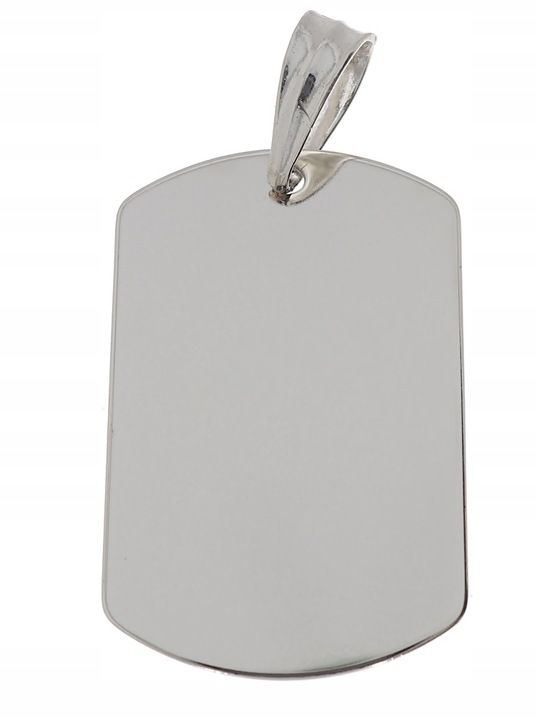 SREBRNY SOLIDNY NIEŚMIERTELNIK PR. 925 + GRAWER GRATIS - GRAWER ZDJĘCIA