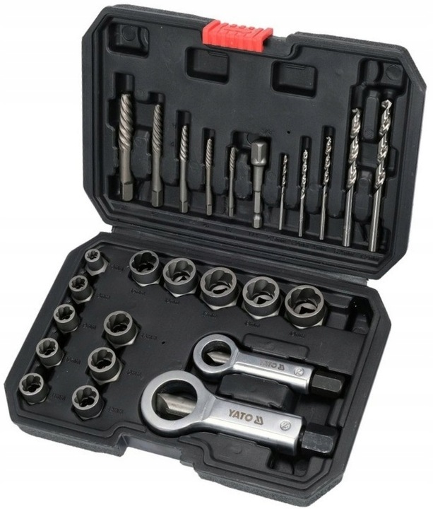 YATO UNIWERSALNY ZESTAW DO WYKRĘCANIA YT-06037