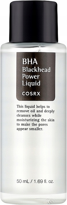 COSRX BHA Blackhead Power Liquid Płyn Przeciw Zaskórnikom z Kwasem BHA 50ml