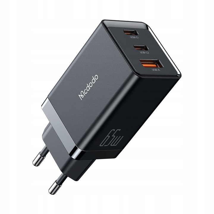 MCDODO GaN 5 PRO SZYBKA ŁADOWARKA USB-C USB-A 65W