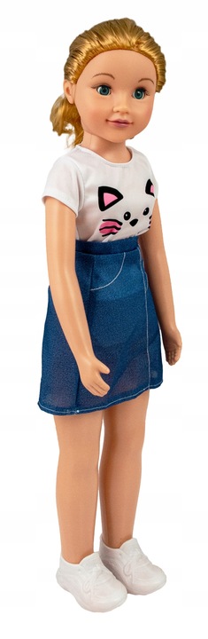 SMILY PLAY Duża lalka 70 cm księżniczka długie włosy