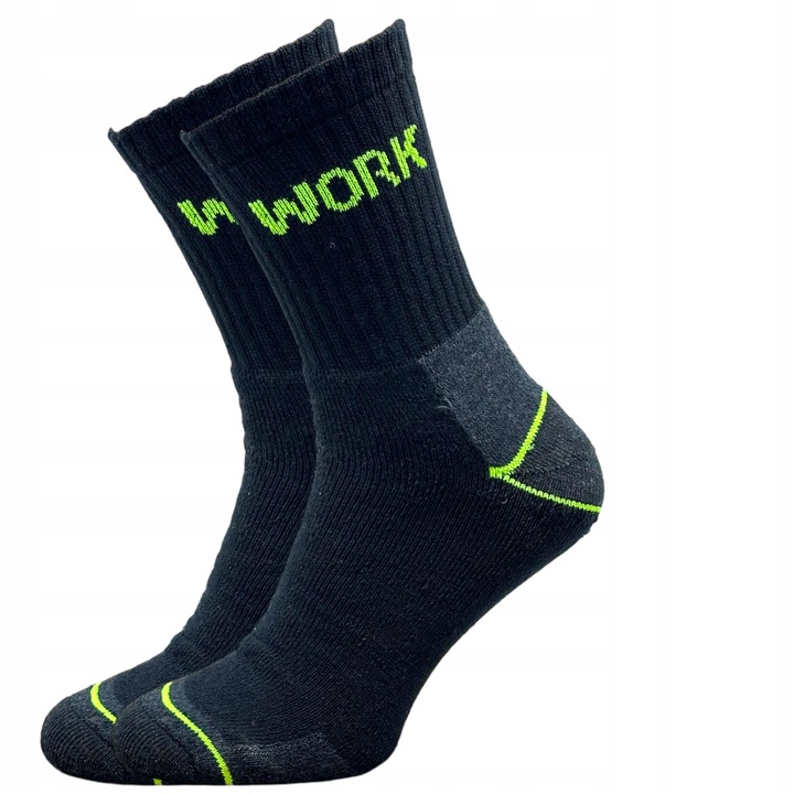 9 PAR skarpety ROBOCZE ULTRA MOCNE skarpetki BHP WORK GRUBE FROTA 43-46