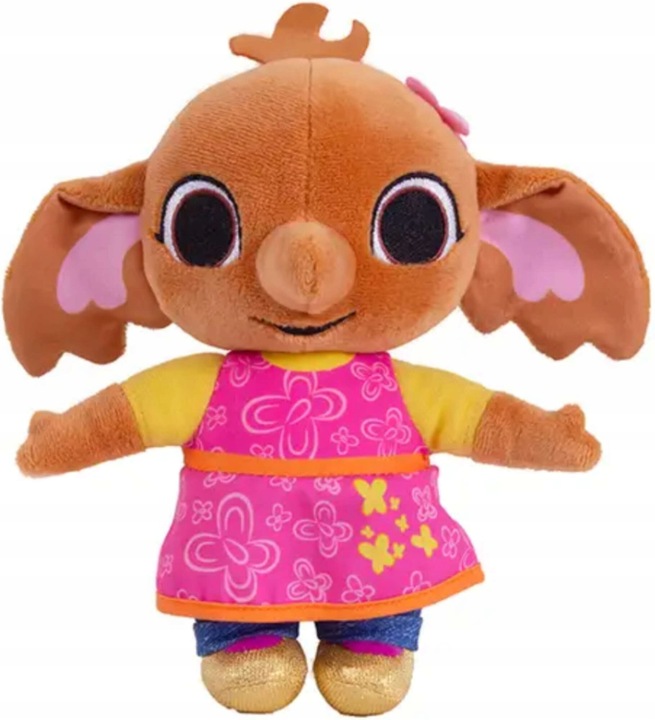 ZESTAW PLUSZAKÓW MASKOTKA KRÓLIK BING SŁONICA SULA I FLOP PLUSZAKI 22 CM 0+