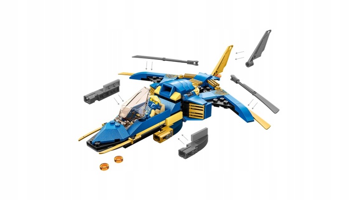 LEGO NINJAGO Odrzutowiec ponaddźwiękowy 71784