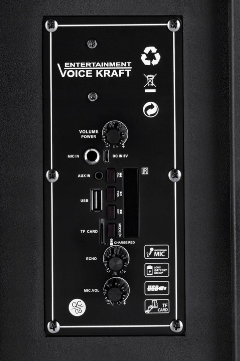 KOLUMNA AKTYWNA GŁOŚNIK BLUETOOTH MIKROFON