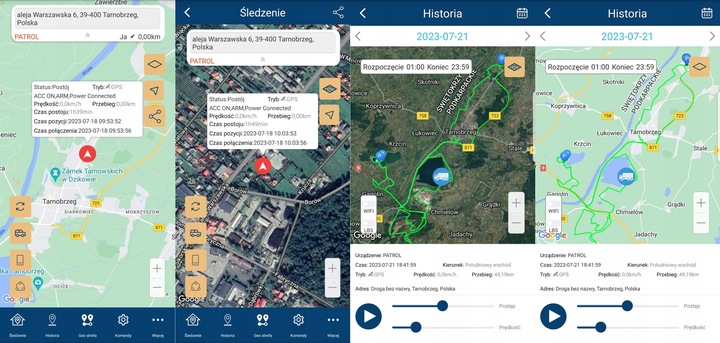 Lokalizator GPS ODCIĘCIE PALIWA 8-90V POJAZDU AUTA
