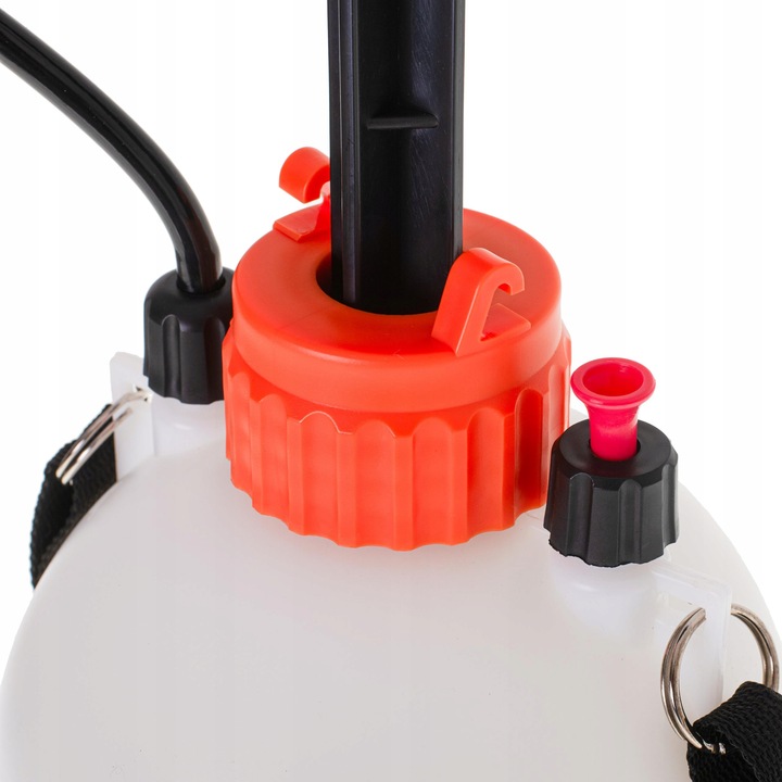 Ręczny OPRYSKIWACZ CIŚNIENIOWY Duża Pojemność 5L REGULACJA Zraszania Lanca