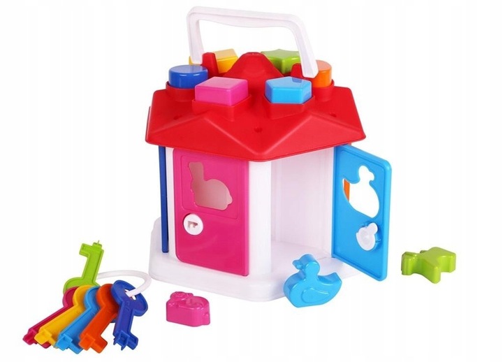 SORTER dla Dziecka ROCZNEGO Mądry Maluch Domek